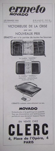 Publicité presse 1933 - publicitÉ,
